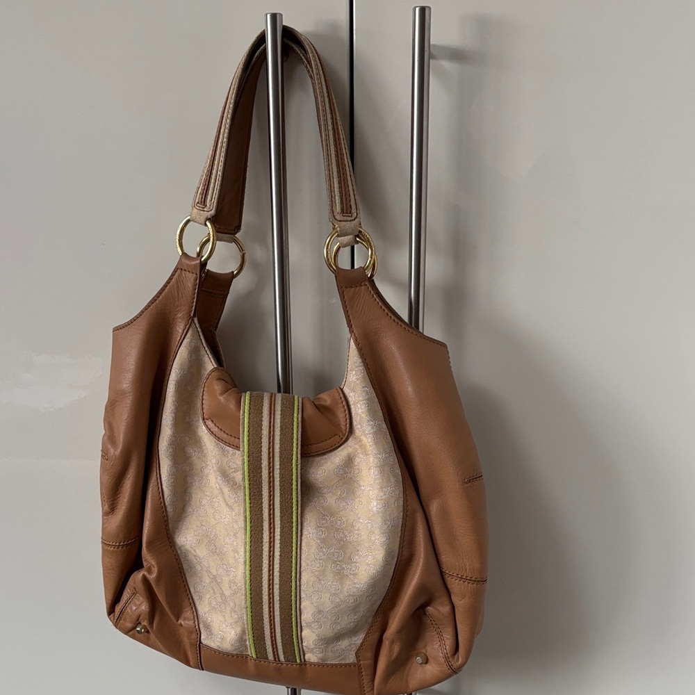 Anya Hindmarch Leather Shoulder Bag Made In Italy Gucci like - Picture 2 of 12